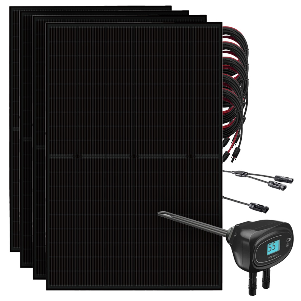 1800W Solaranlage mit Fothermo Heizstab für Warmwasserboiler