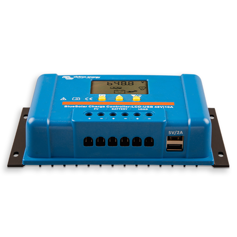 Victron BlueSolar PWM-LCD&USB 48V-10A Solarladeregler