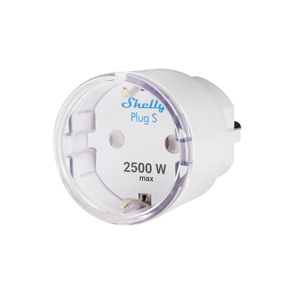 Shelly Plus Plug S Intelligente Steckdose smarte App-Steuerung