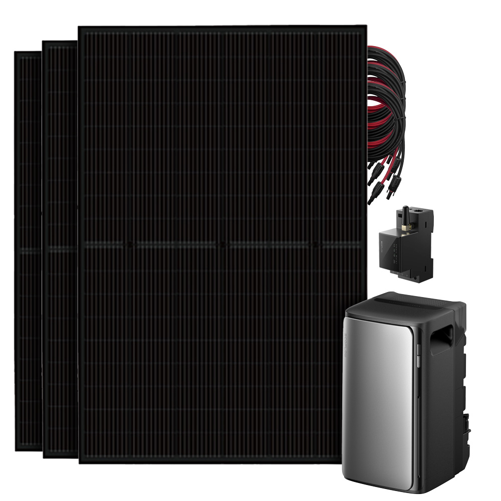 EcoFlow STREAM Pro 1350W 1,92kWh All-in-One Balkonkraftwerk mit Smart Meter