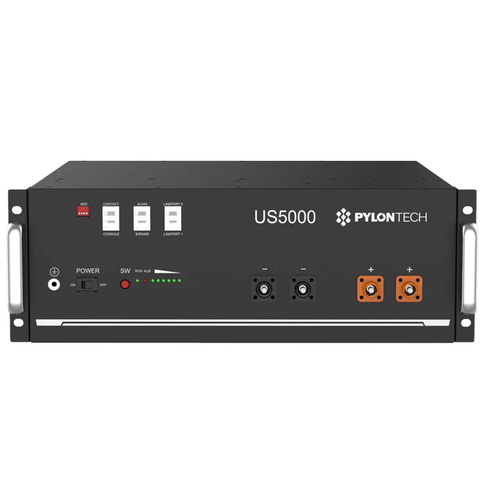 Pylontech 2x US5000 LiFePO4 Batterie 9,6kWh mit Wechselrichter-Anschlusskabelset