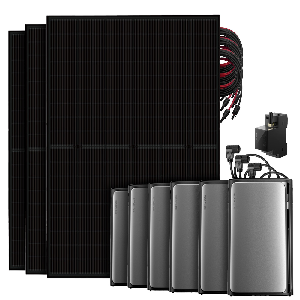EcoFlow STREAM Pro 1350W 11,52kWh All-in-One Balkonkraftwerk mit AC Pro mit Smart Meter