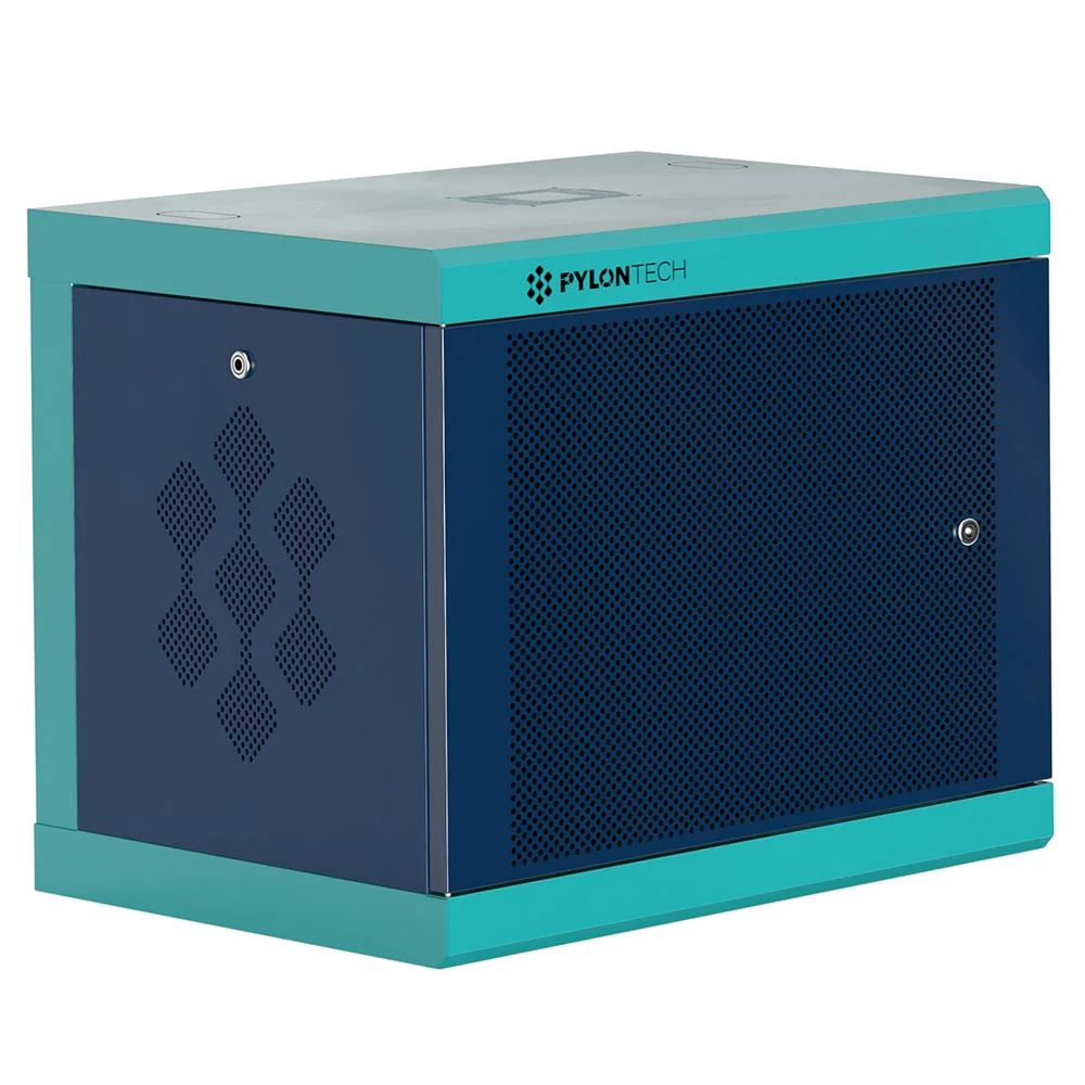 Pylontech 3x US2000C LiFePO4 Batterie7,2kWh mit Wechselrichter-Anschlusskabelset und Batterieschrank