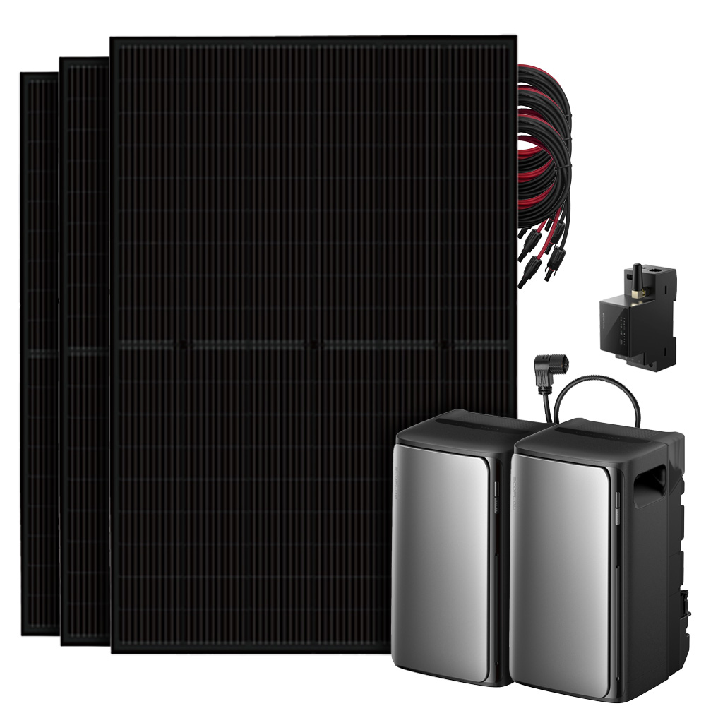 EcoFlow STREAM Pro 1350W 3,84kWh All-in-One Balkonkraftwerk mit AC Pro mit Smart Meter
