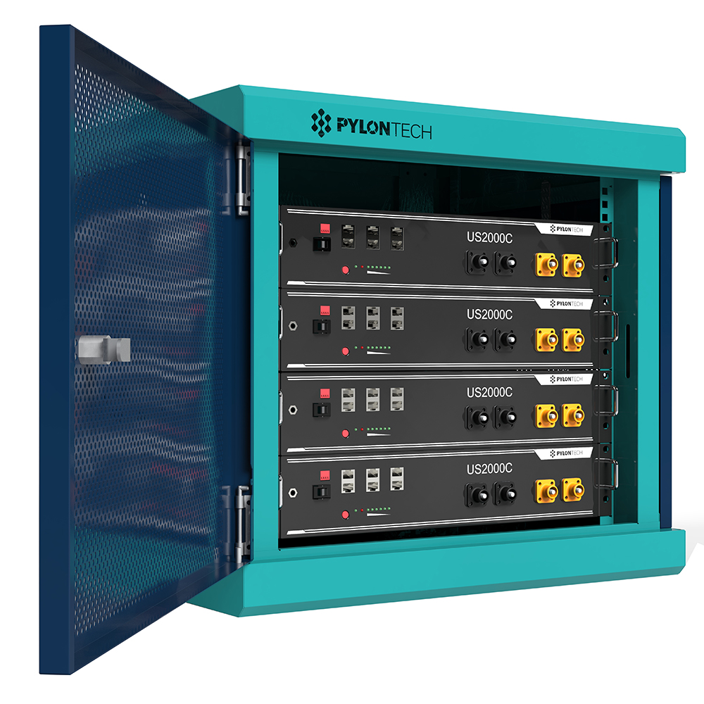 Pylontech Batterieschrank 09U für US2000C/US3000C/US5000/UP2500 Batterien